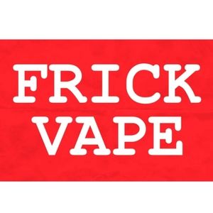 Frick Vape wall flag